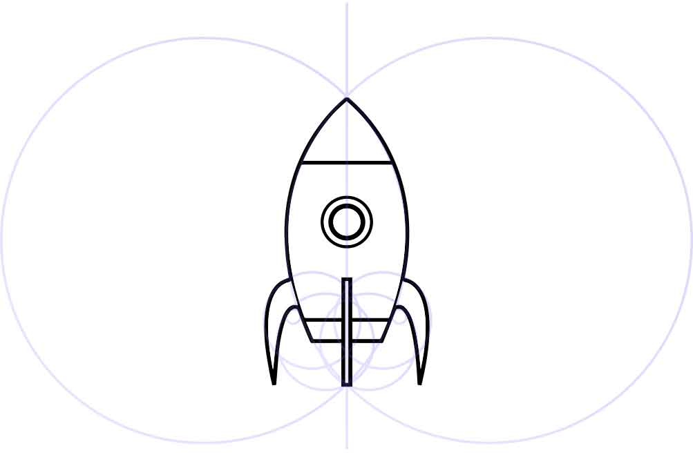 brand design process of designing a space ship
